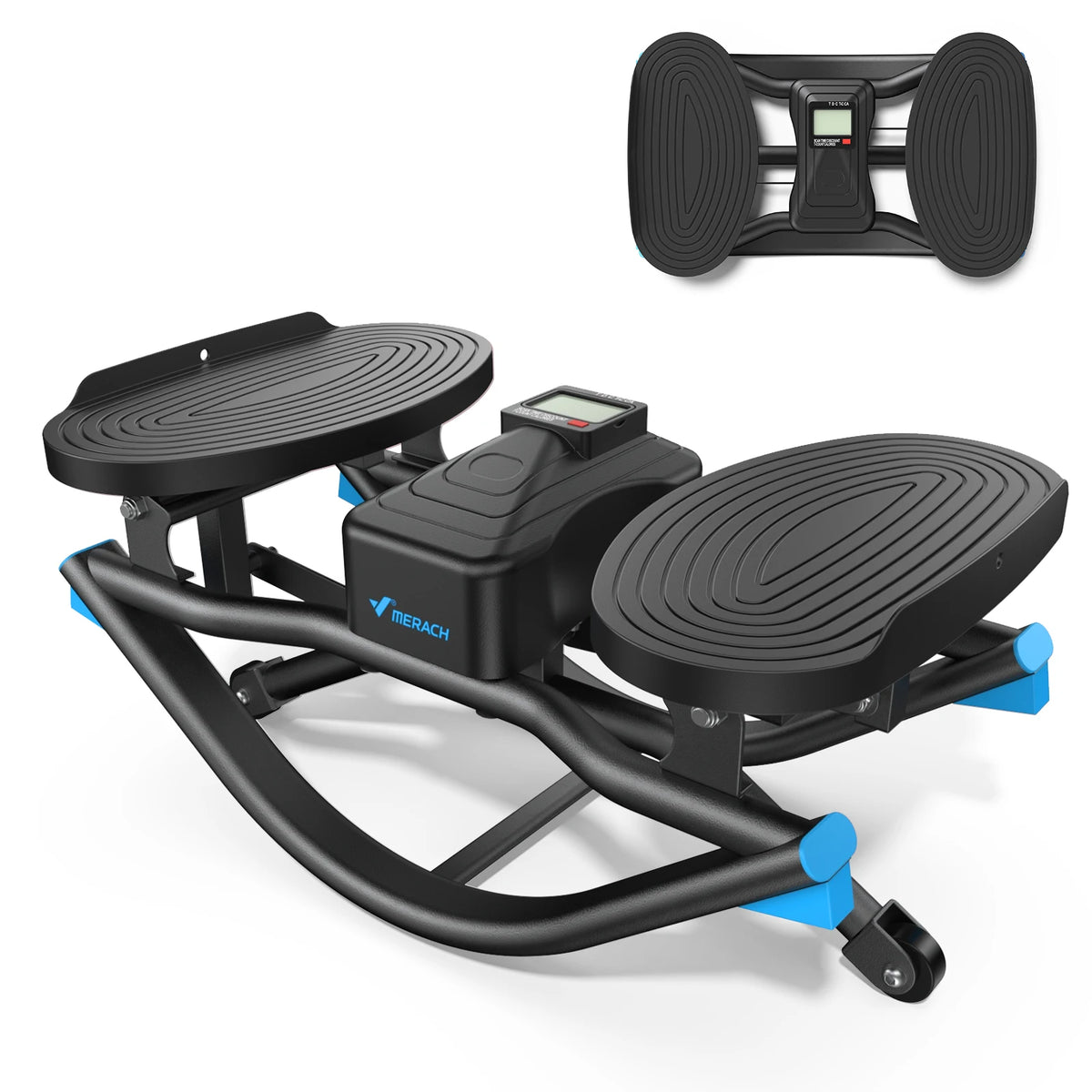 MERACH Rocking Stepper With Ab Twist Board for Core Workouts