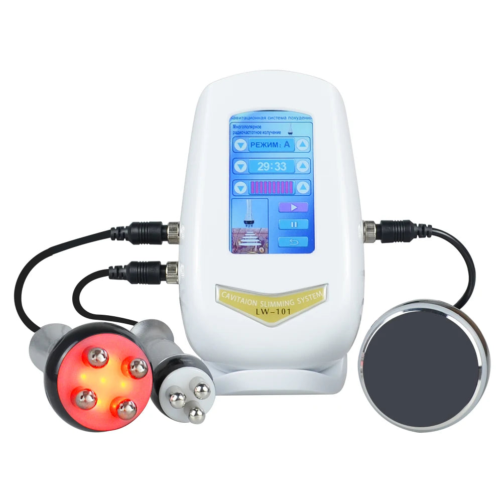 Missheart 3In1 Beauty Body Cavitation Massager For Facial Tightening