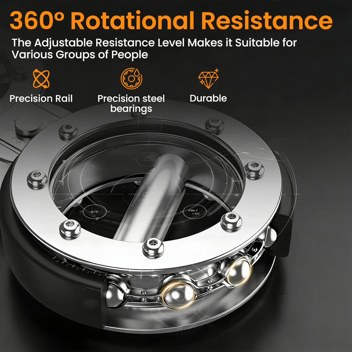 Multifunctional Adjustable Grip Strength And Forearm Exerciser