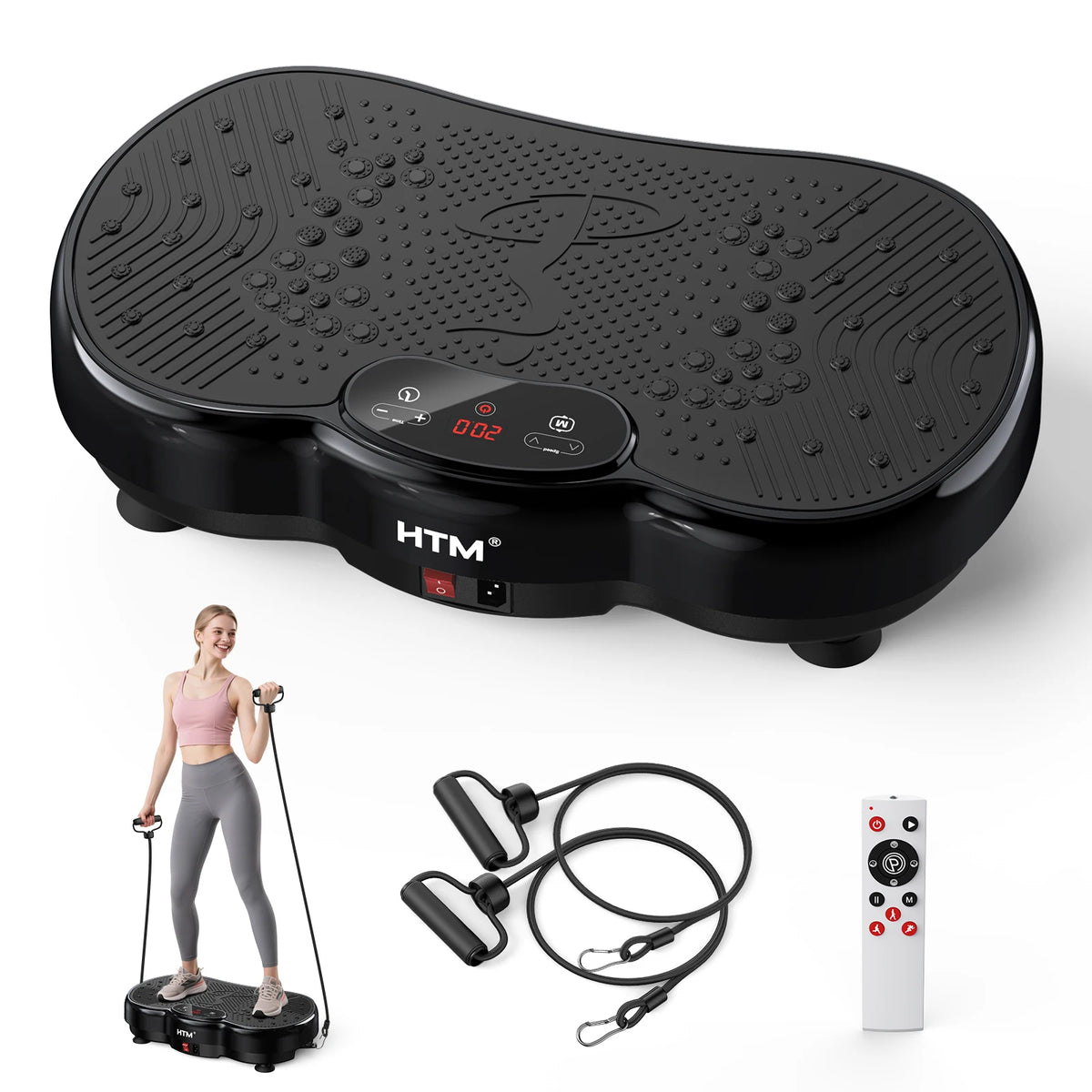 Vibration Plate Machine With Adjustable Speed For Full Body Workout