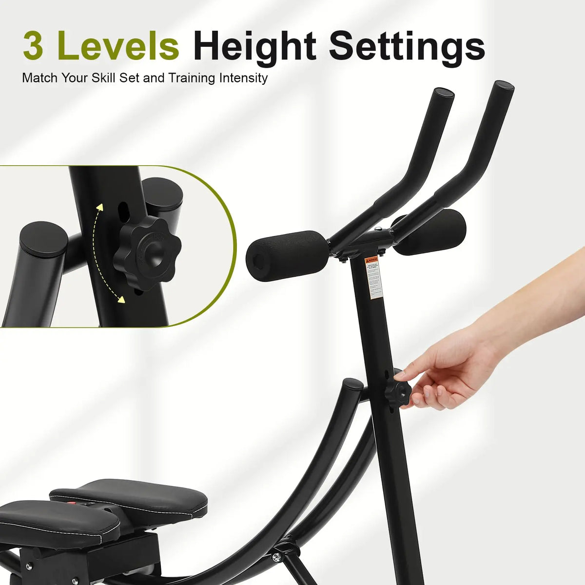 Adjustable Abdominal Crunch Machine For Core Strength Training