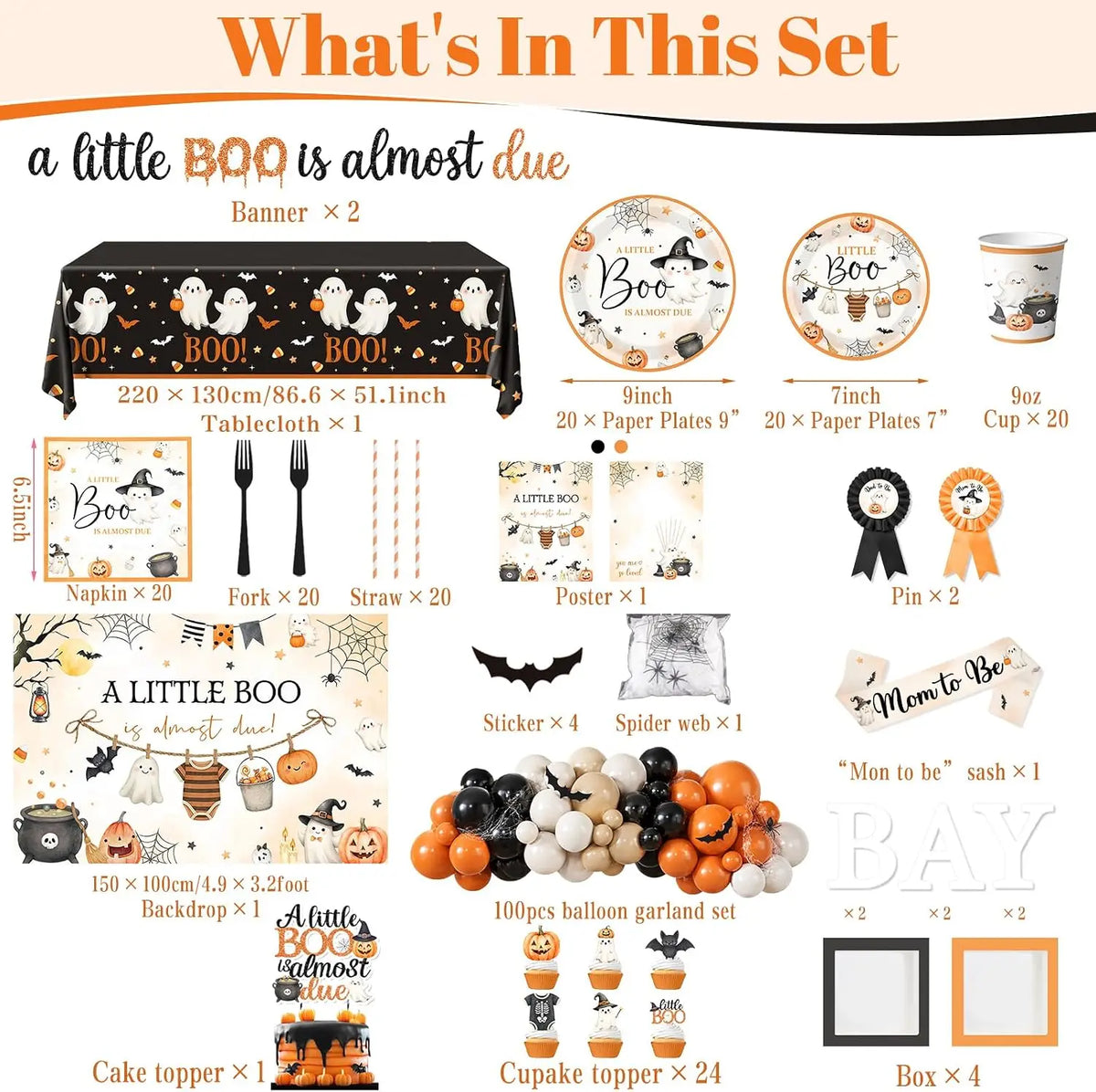 Halloween Baby Shower Decorations for a Spooky Celebration
