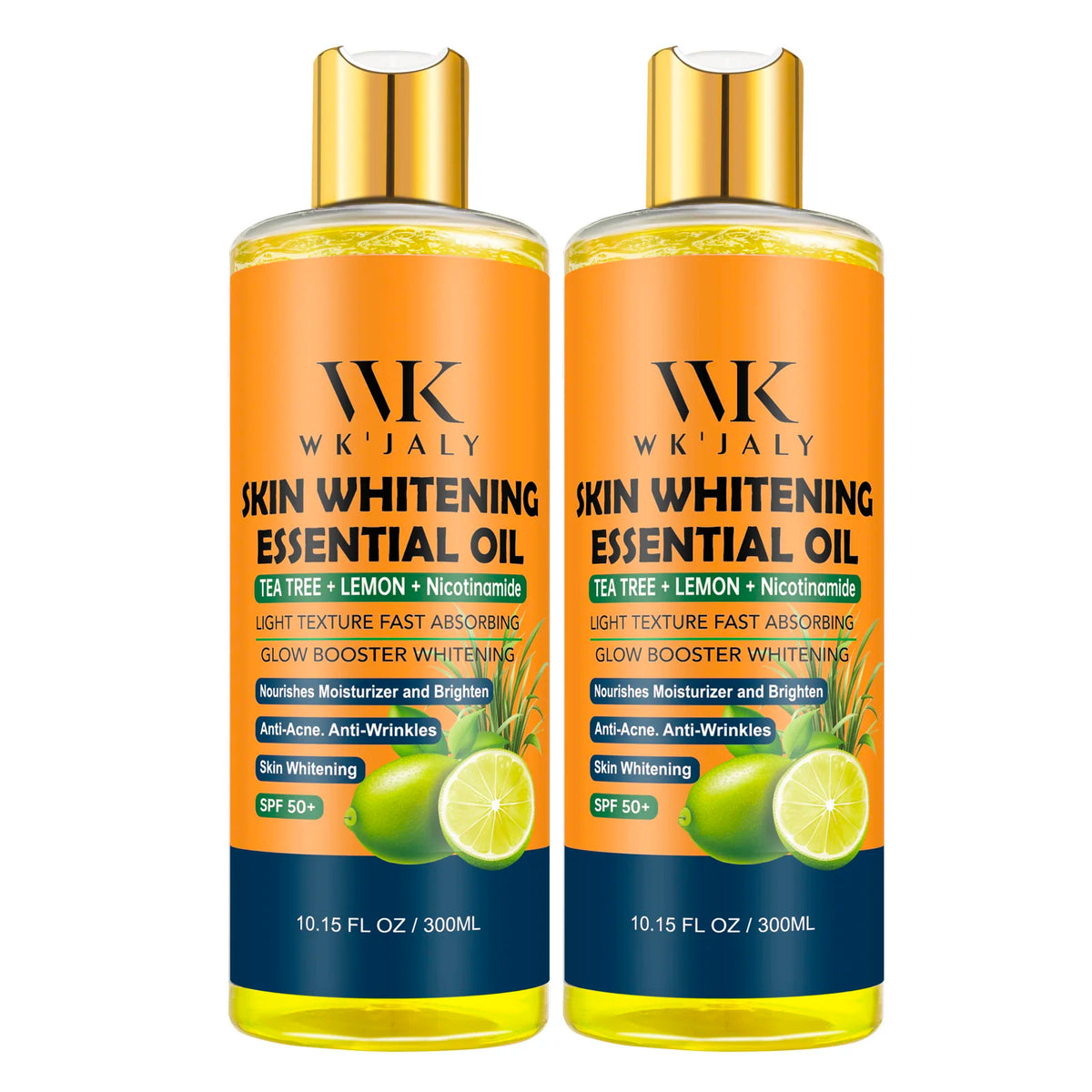 WK JALY Niacinamide Tea Tree Lemon Brightening Body Oil