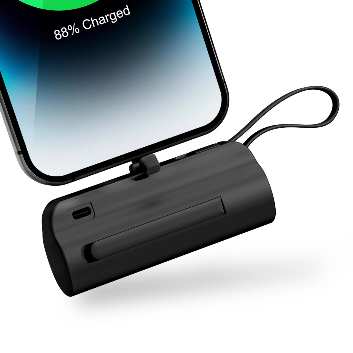 Portable 4500mAh Power Bank With Wireless Charging And Digital Display
