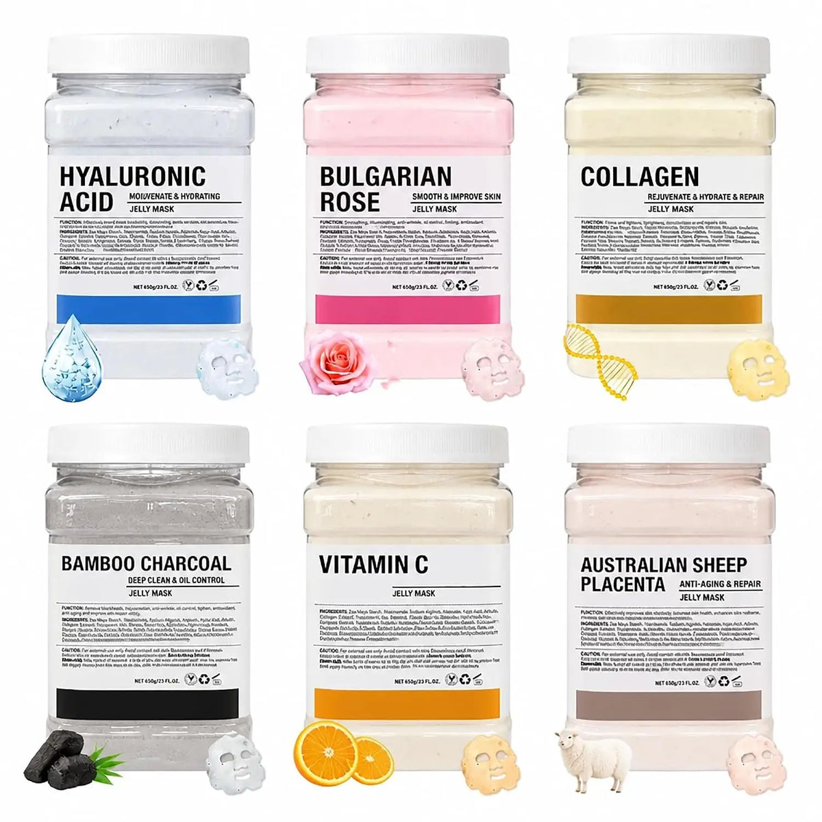 YMEYFAN Jelly Mask Powder for Professional Facial Skin Care