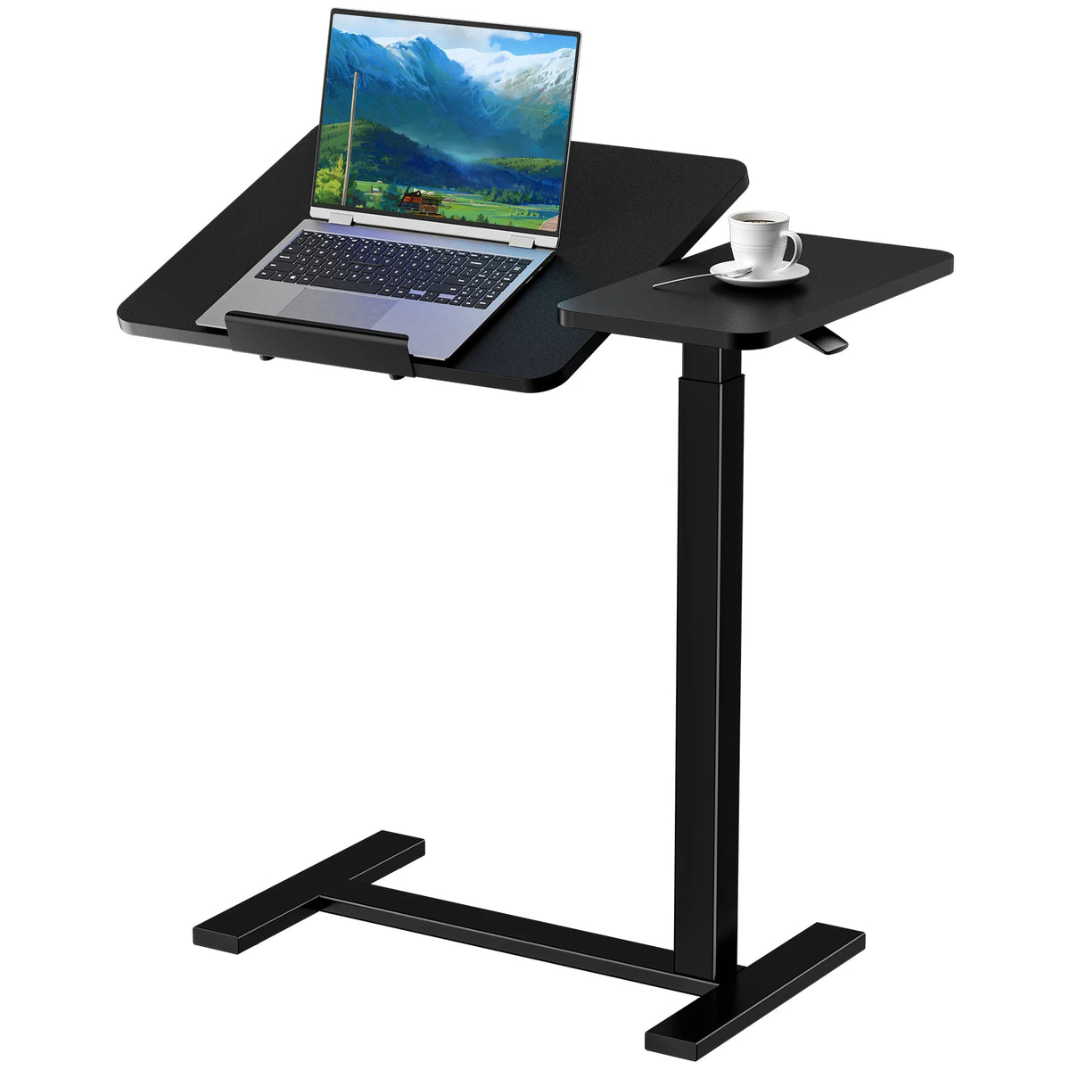 JHK Adjustable Overbed Lap Desk With Tilting Top for Bedroom