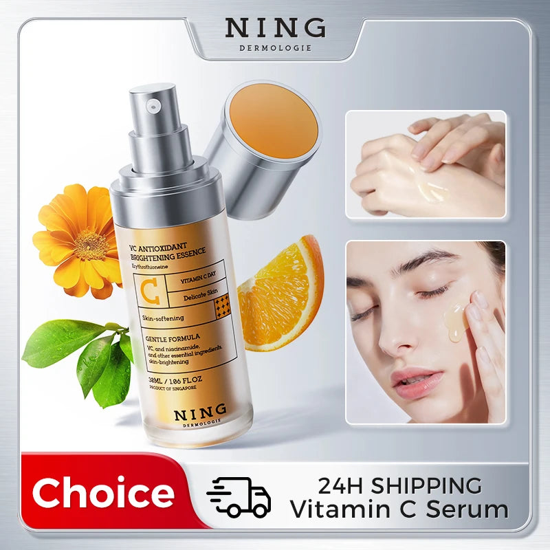 Niacinamide & Vitamin C Serum – Brightening & Hydrating Formula for Dark Spots & Hyperpigmentation Treatment