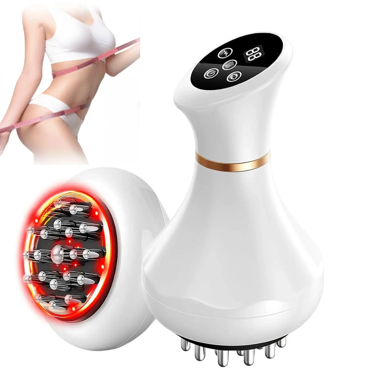 Jitesy Cordless Lymphatic Body Sculpting Massager With Heat