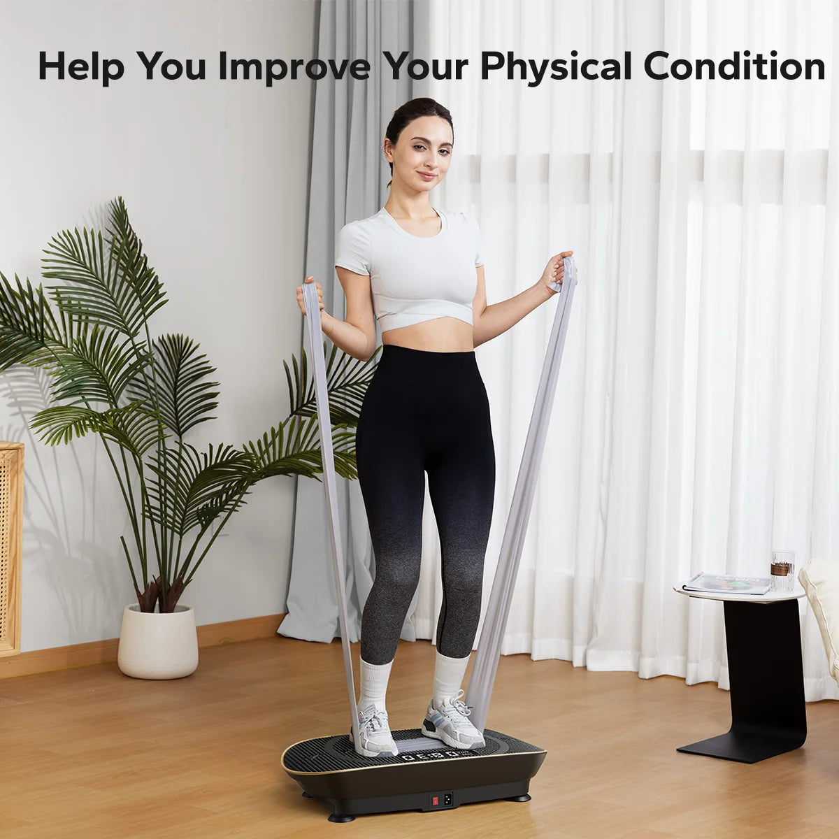 Merach Vibration Plate Exercise Machine For Fitness Training