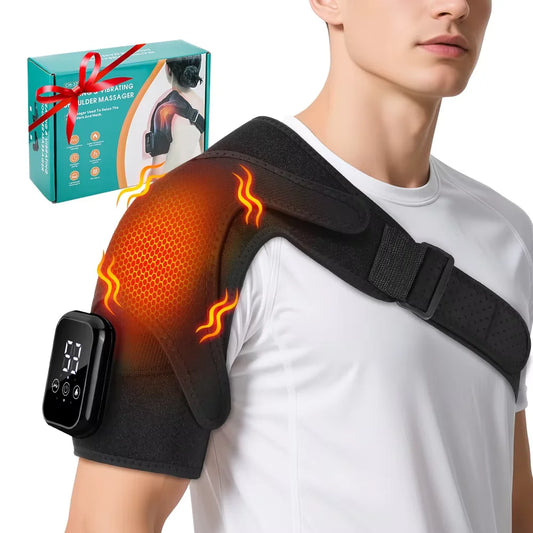 PASTSKY 3-In-1 Cordless Thermal Knee Massager With Heat Vibration Relief