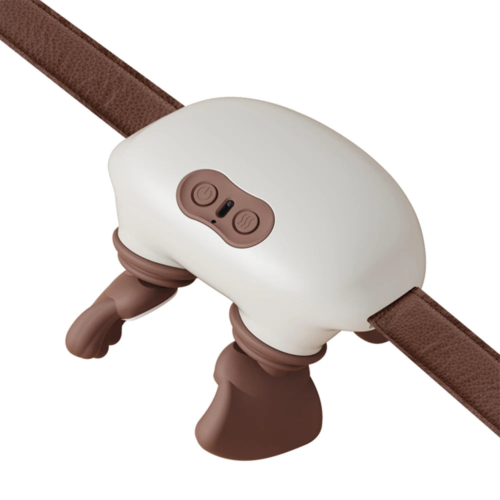 Wireless Neck and Back Massager with Heat 4D Kneading Shiatsu Deep Tissue Massage Shawl for Shoulder Cervical Trapezius Muscle Relaxation