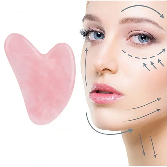Professional Natural Jade Gua Sha Board Facial Body Massage Tool