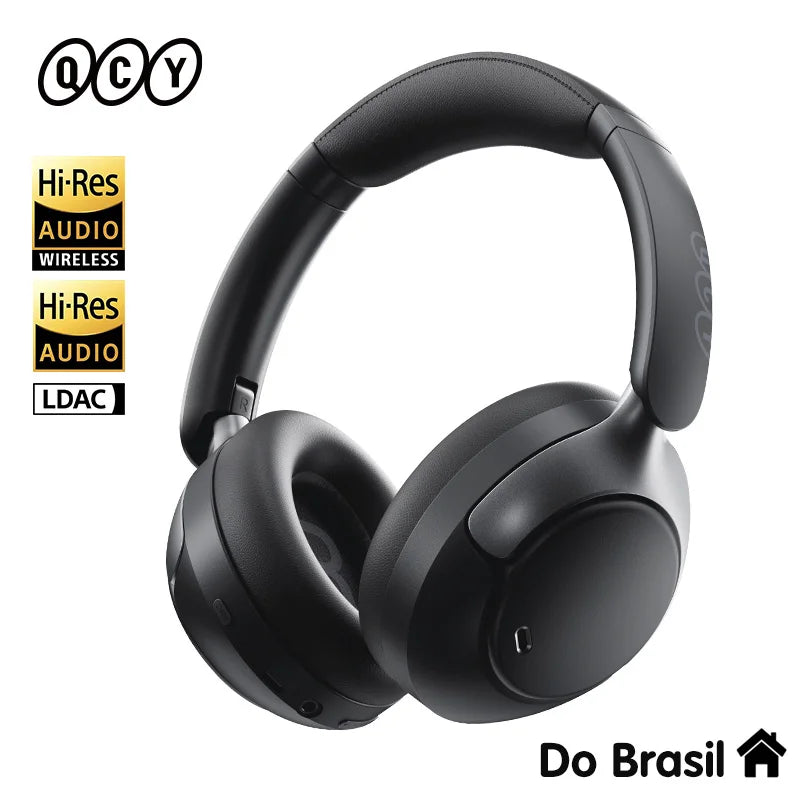 Qcy H3 Pro Adaptive Active Noise Cancellation Wireless Headphones