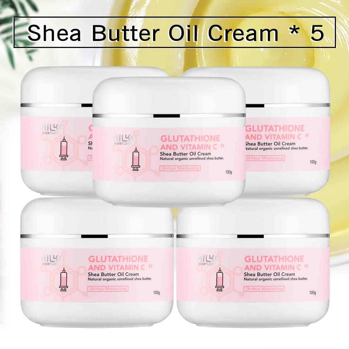 AILKE Whitening Moisturizing Face and Body Cream With Shea Butter
