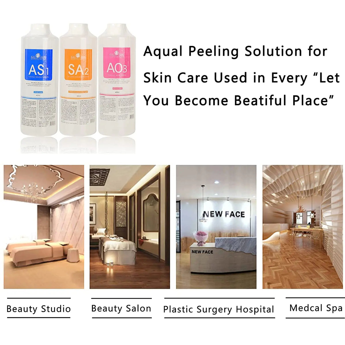 YMEYFAN Hydra Aqua Peel Facial Serum for Deep Skin Cleansing