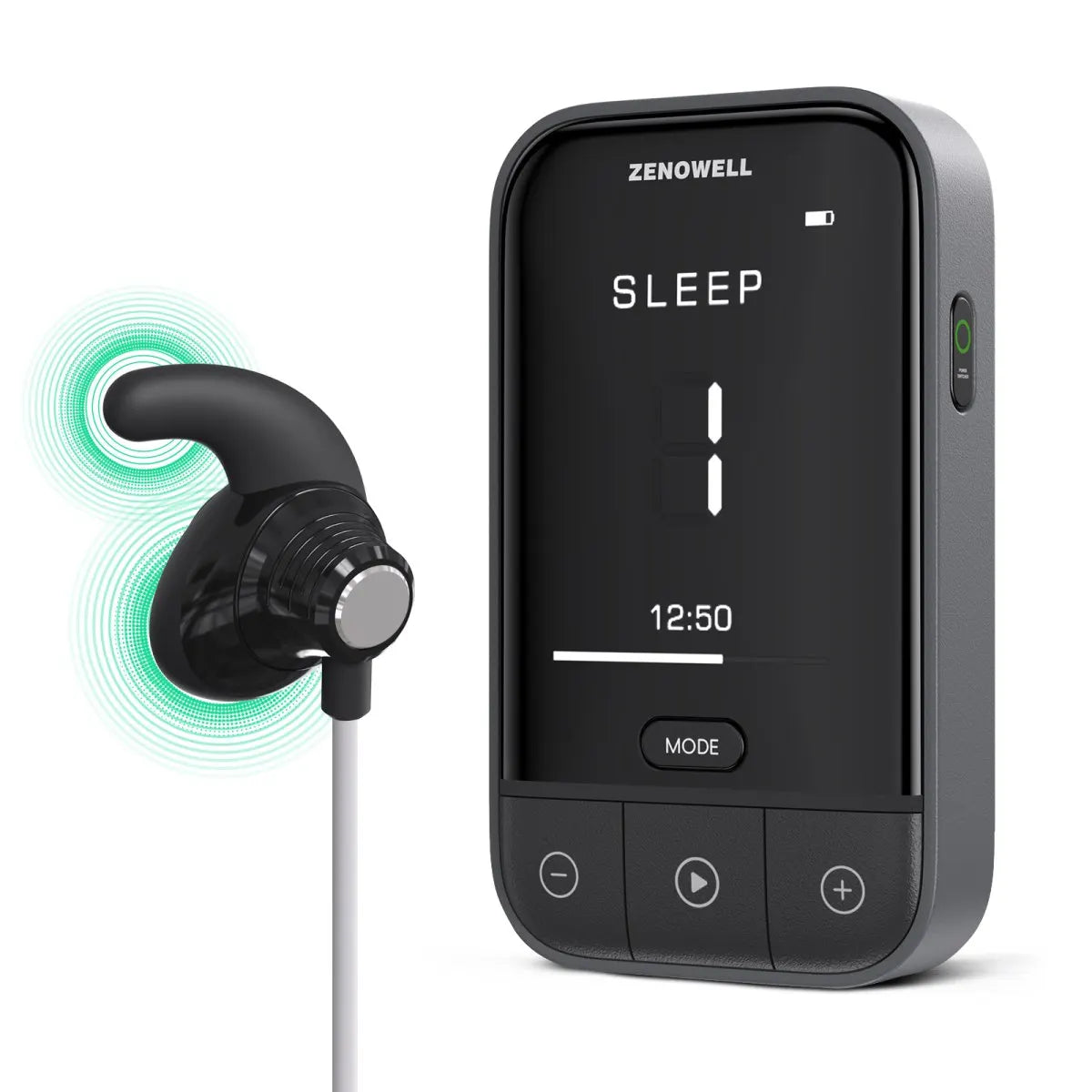 ZENOWELL Vagus Nerve Stimulation Device for Sleep and Calm