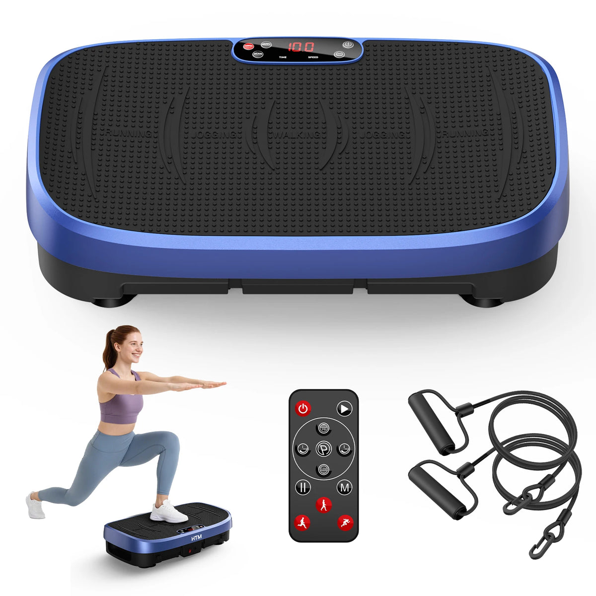 Whole Body Vibration Exercise Plate for Fitness and Muscle Relief
