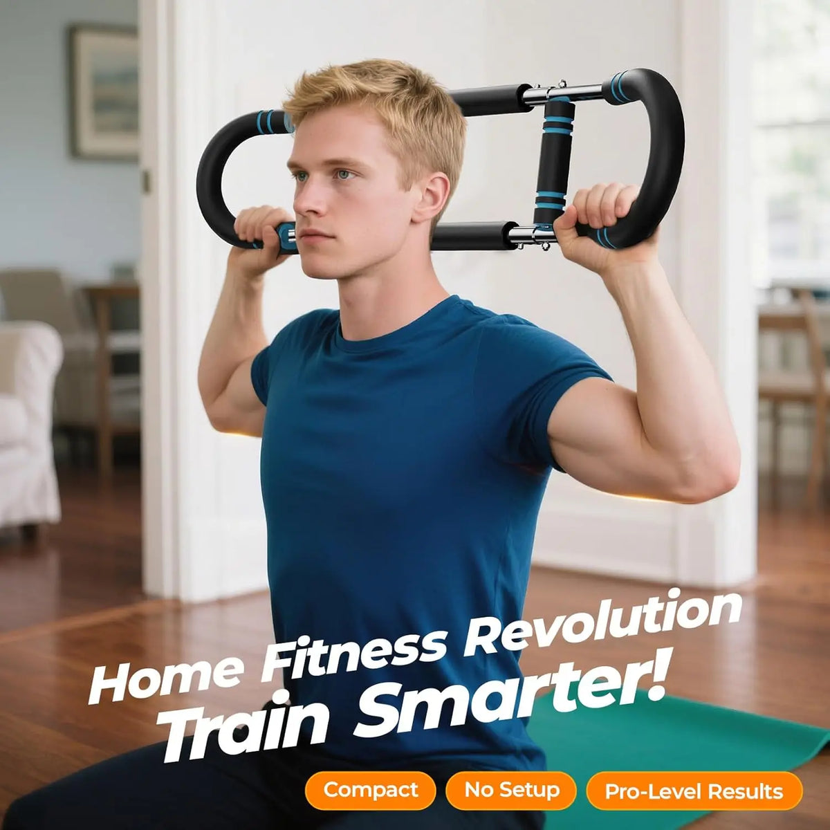 U Shape Arm Trainer Hand Gripper For Upper Body Strength Training