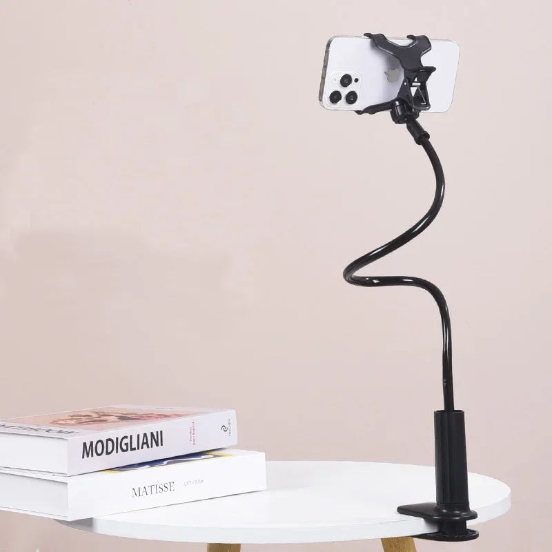 Flexible Gooseneck Phone Holder Clamp For Bedside Desktop Viewing