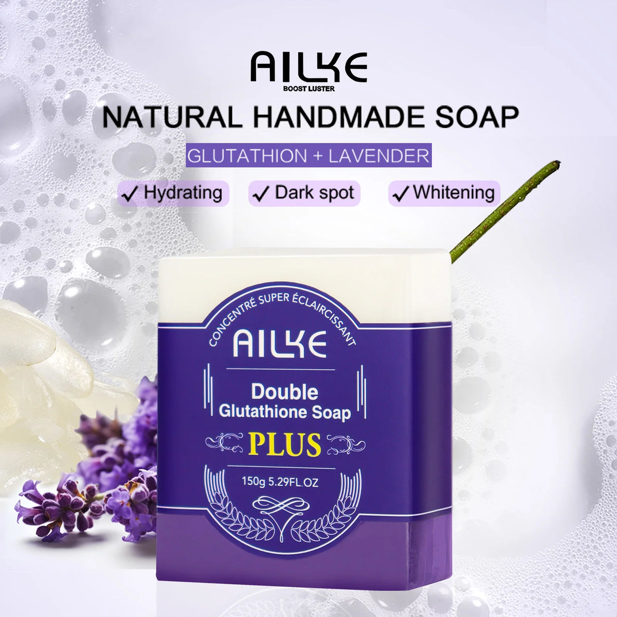 AILKE Glutathione Skin Care Set for Bright, Even-Looking Skin