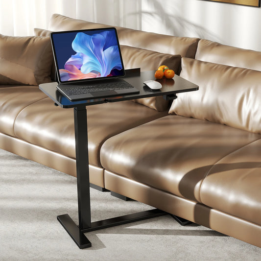 JHK Adjustable Overbed Lap Desk With Tilting Top for Bedroom
