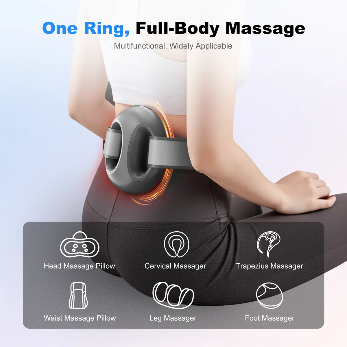 Leercon Portable Mini Fascia Vibration Muscle Massager