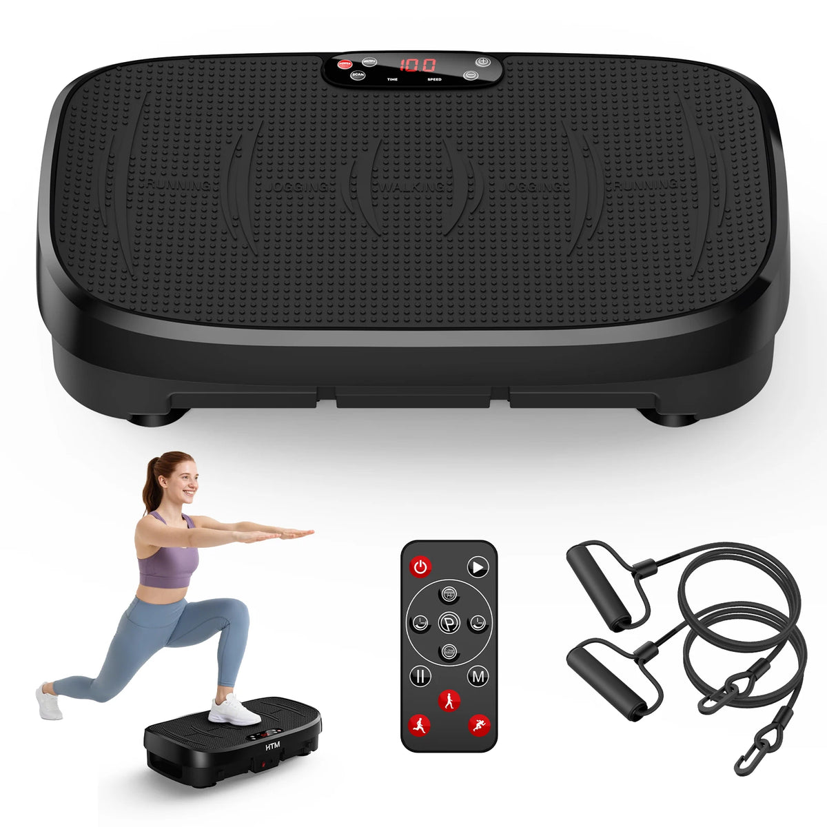 Whole Body Vibration Exercise Plate for Fitness and Muscle Relief