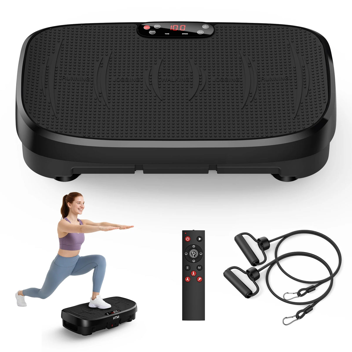 Whole Body Vibration Exercise Plate for Fitness and Muscle Relief