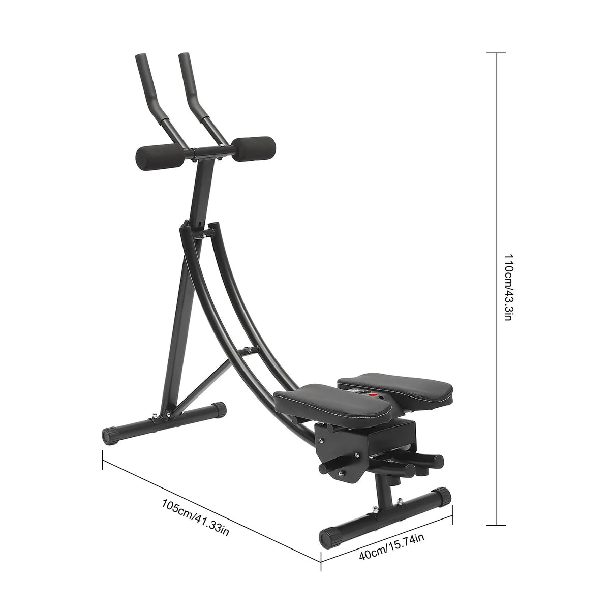 Adjustable Abdominal Crunch Machine For Core Strength Training