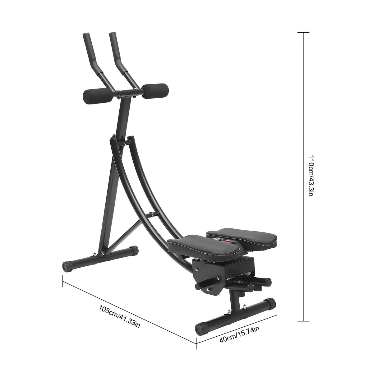 Adjustable Abdominal Crunch Machine For Core Strength Training