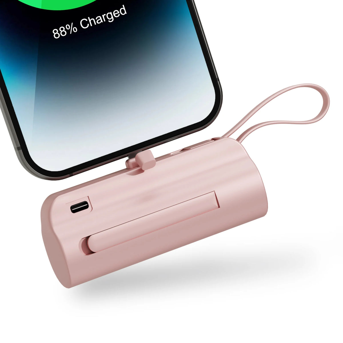 Portable 4500mAh Power Bank With Wireless Charging And Digital Display