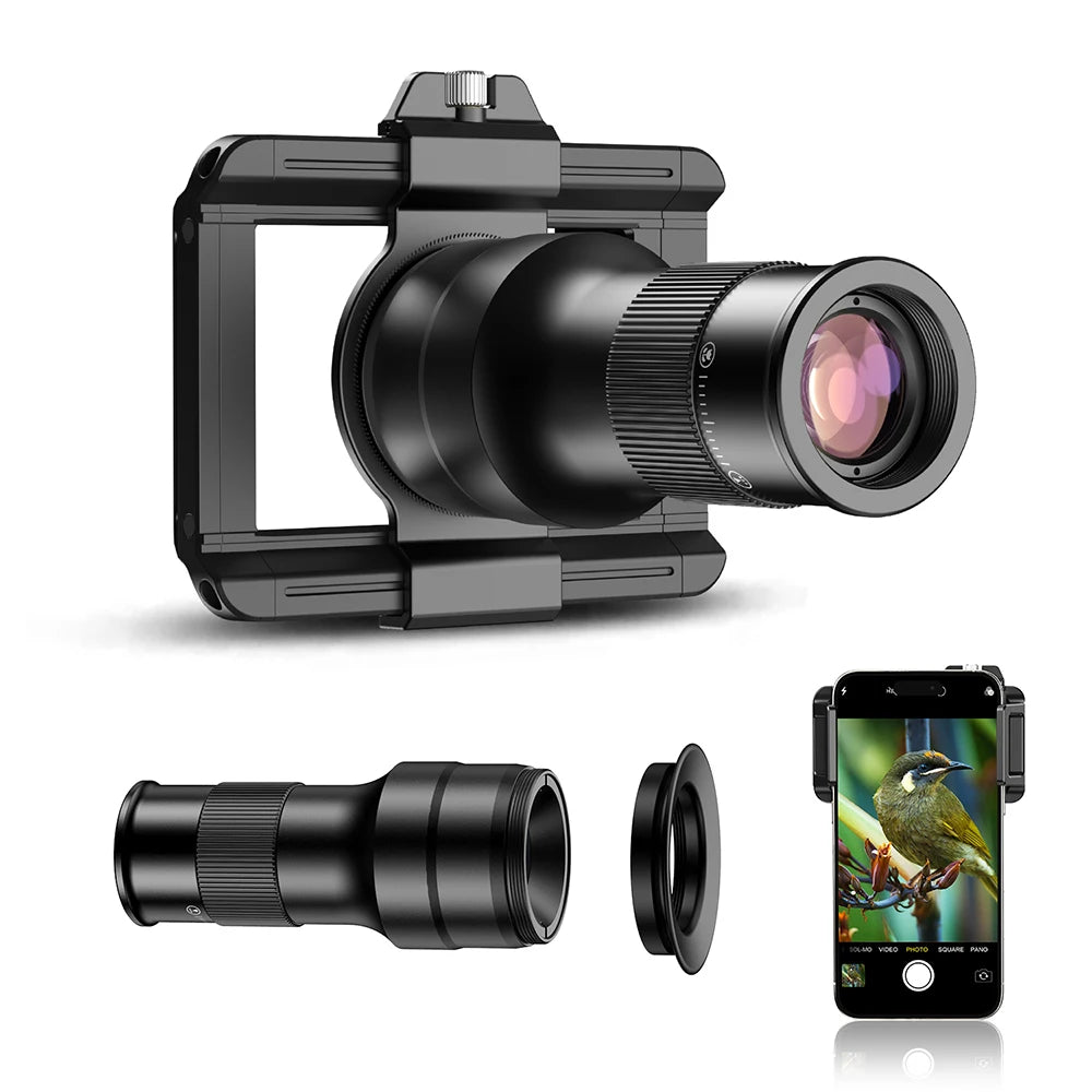 APEXEL Telephoto Macro Smartphone Lens With Telescope Function