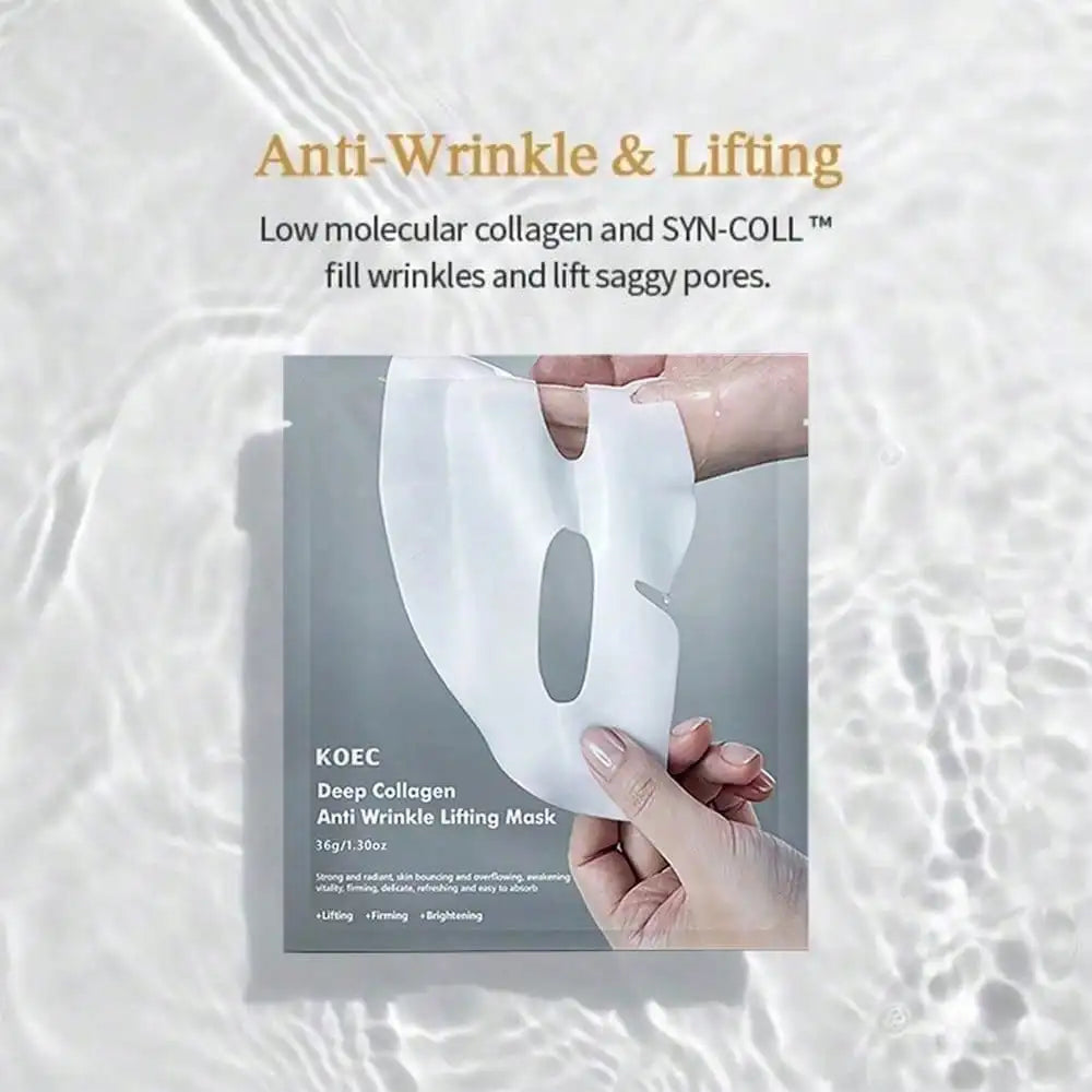 Collagen Overnight Sleeping Mask With Nine Peptides For Deep Hydration