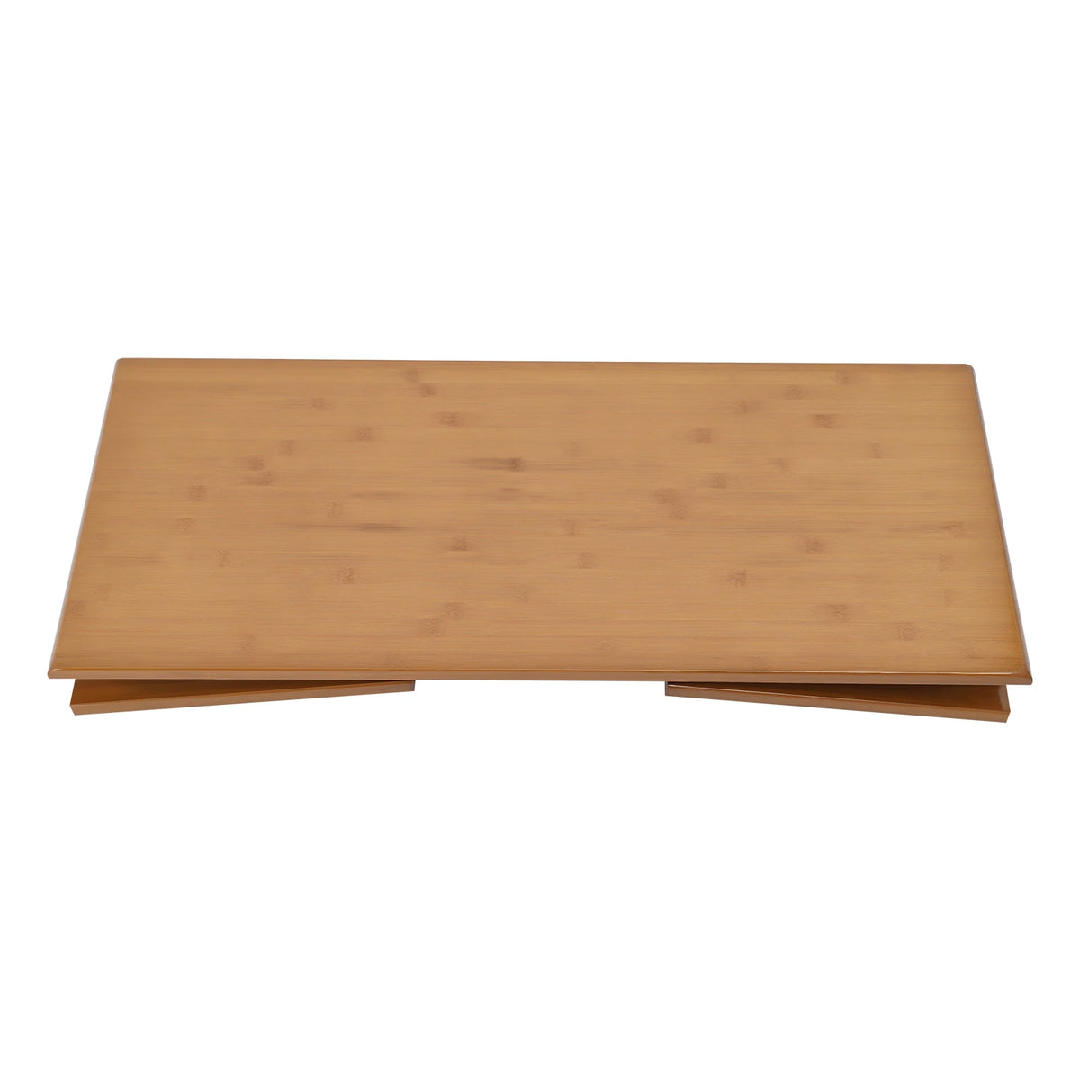 Bymaocar Folding Bamboo Low Coffee Table for Home and Camping