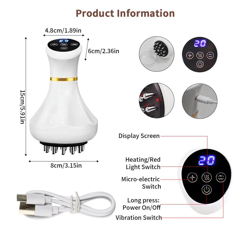 Jitesy Cordless Lymphatic Massage Device For Cellulite Relief