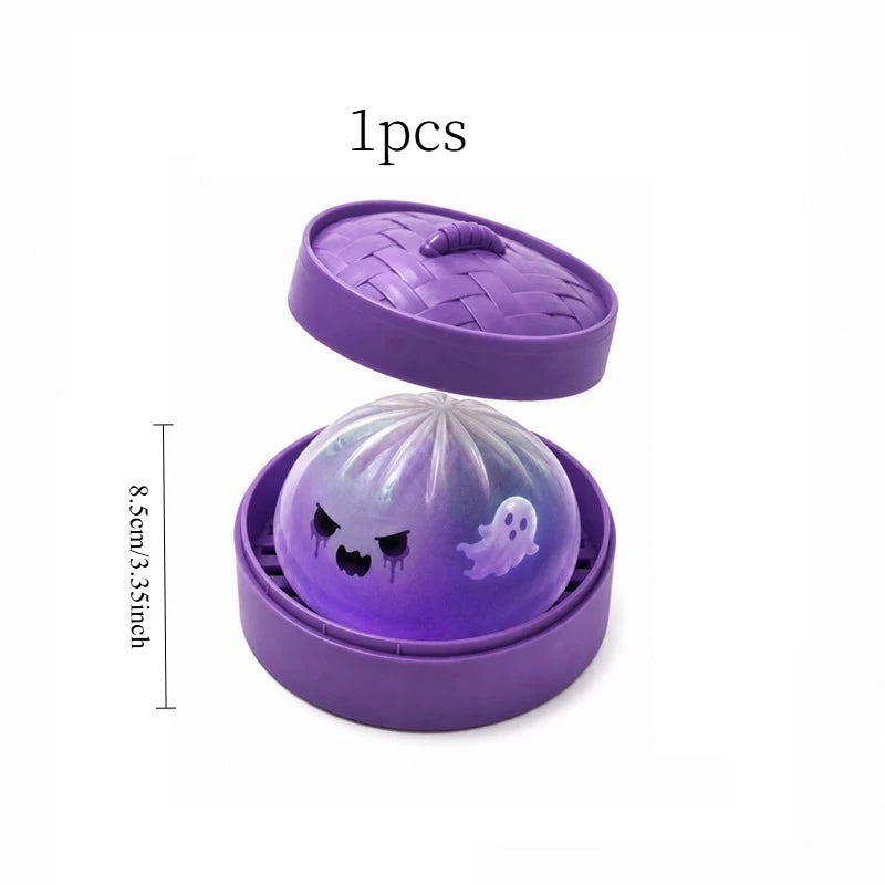 Halloween Ghost Dumpling Slow Rebound Squishy Sensory Toy
