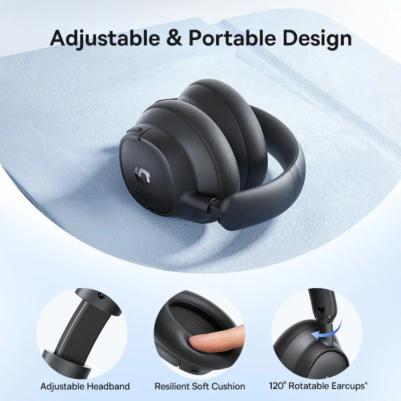 Baseus Wireless Adaptive Hybrid Noise Cancelling Headphones
