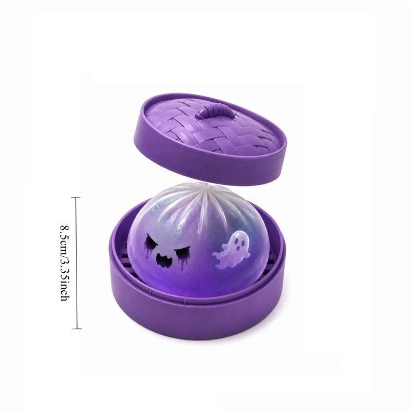 Halloween Ghost Dumpling Slow Rebound Squishy Sensory Toy