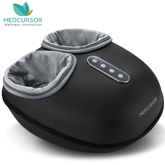Medcursor Shiatsu Foot Massager With Heat And Roller For Relaxation