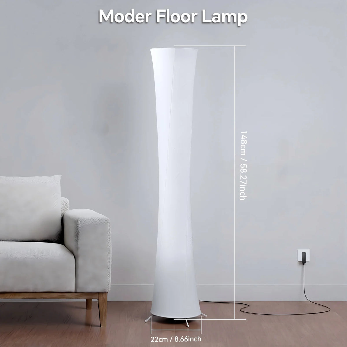 Smart RGB Floor Lamp With Music Sync And Remote Control